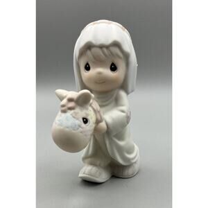 Figurine Enesco Precious Moments Making a Trail to Bethlehem Hats 1995 Porcelain
